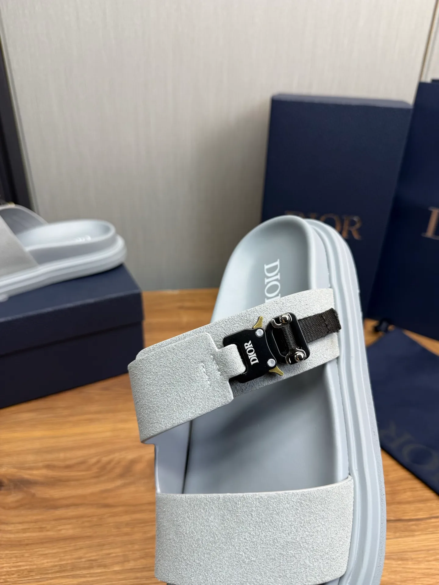 Men's shoes 300💰 Dior. Men's slippers🩴 Official website 1:1 production 38-45 size 45 46 🉑️Customized original material shipped✅